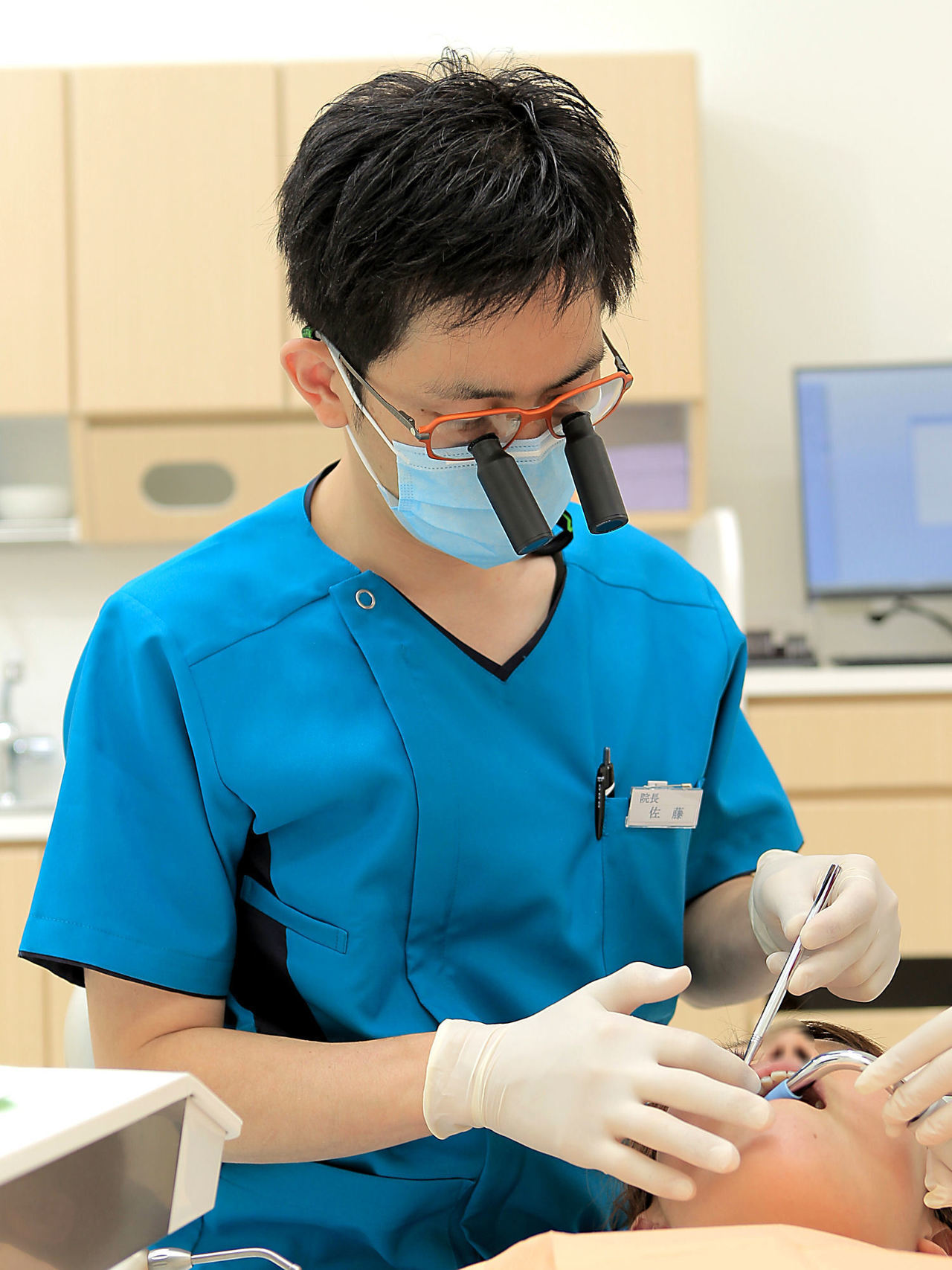 虫歯の治療のバナー